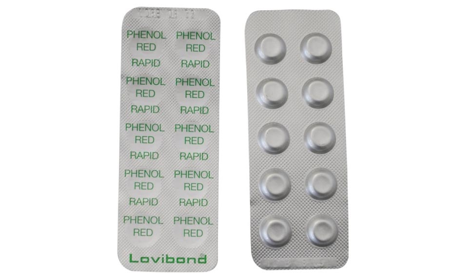 Таблетки PHENOL RED для измерения pH В Кишиневе