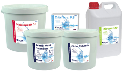 Kit Întreținere Lunară Piscină – Diaclor 5 Efecte în Chișinău