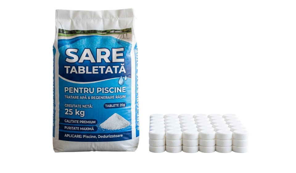 Sare Tabletată 25kg în Chișinău